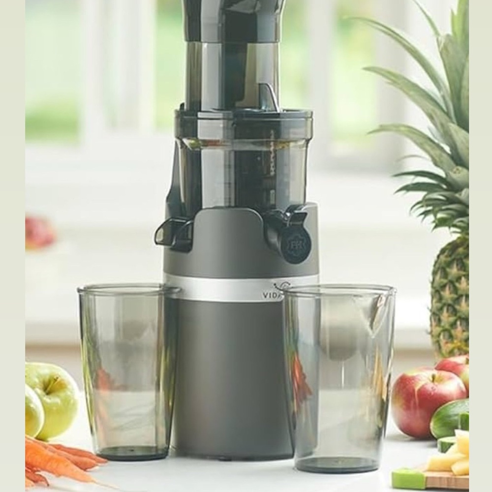 VIDA Black Drinkware Set with Glass Tumblers